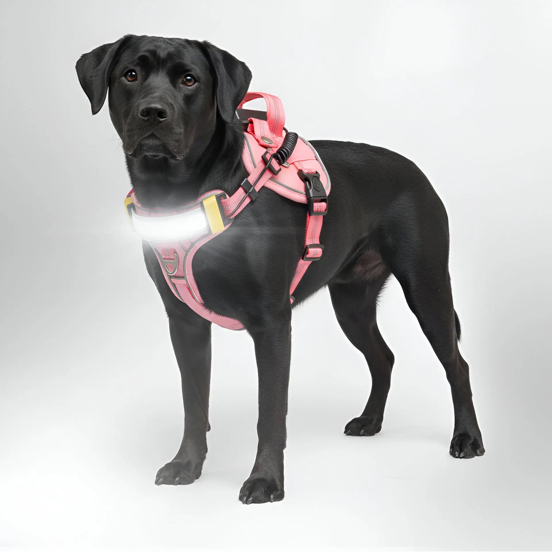 Lumi One Dog Harness - 1000-Lumen LED Light USB-C Rechargeable Adjustable Fit for All Breeds & Sizes Enhances Night Safety & Comfort 2025 Dog Product of the Year